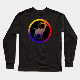 Antelope 1.0. Rainbow and black Long Sleeve T-Shirt